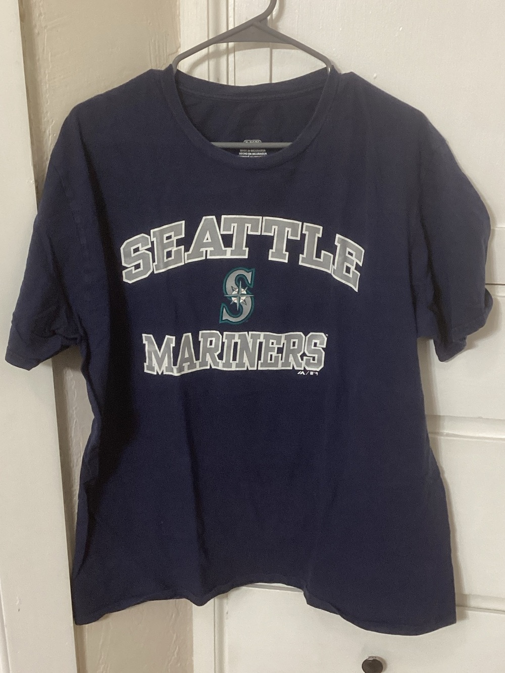 Seattle Mariners Navy Kids Short-Sleeve Tee